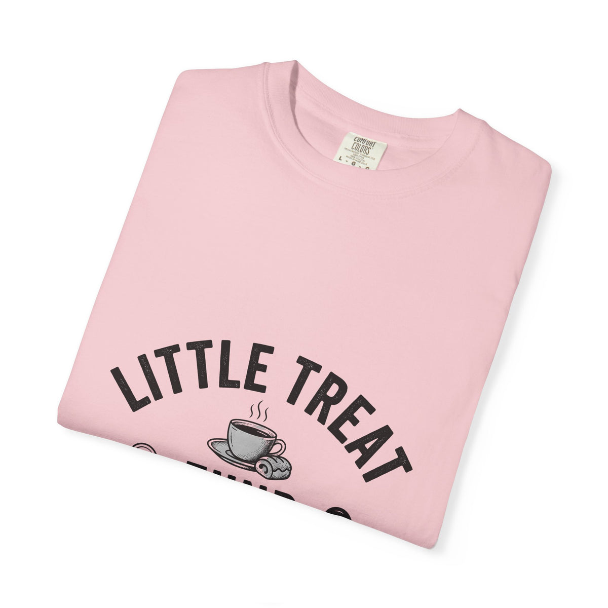 Coffee Cup Dessert T-Shirt Coffee Food Gift Women Vintage T-Shirt Dessert T-Shirt Coffee Fan Retro T-Shirt Bakery Graphic Hand Drawn Coins T-Shirt