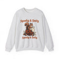 Tree Critter Pumpkin Sweatshirt Halloween Creatures Gift Women Rustic Sweatshirt Gourd Sweatshirt Spooky Fan Primitive Sweatshirt Monster Graphic Outline Seed