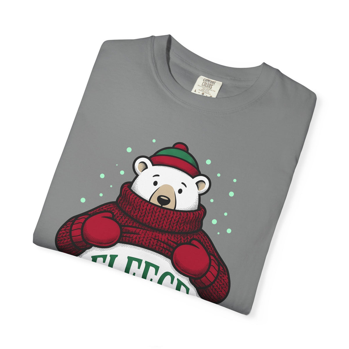 Polar Bear Sweater T-Shirt Christmas Animal Gift Women Cartoon T-Shirt Ursa T-Shirt Xmas Fan Toon T-Shirt Wildlife Graphic Vintage Winter Hat
