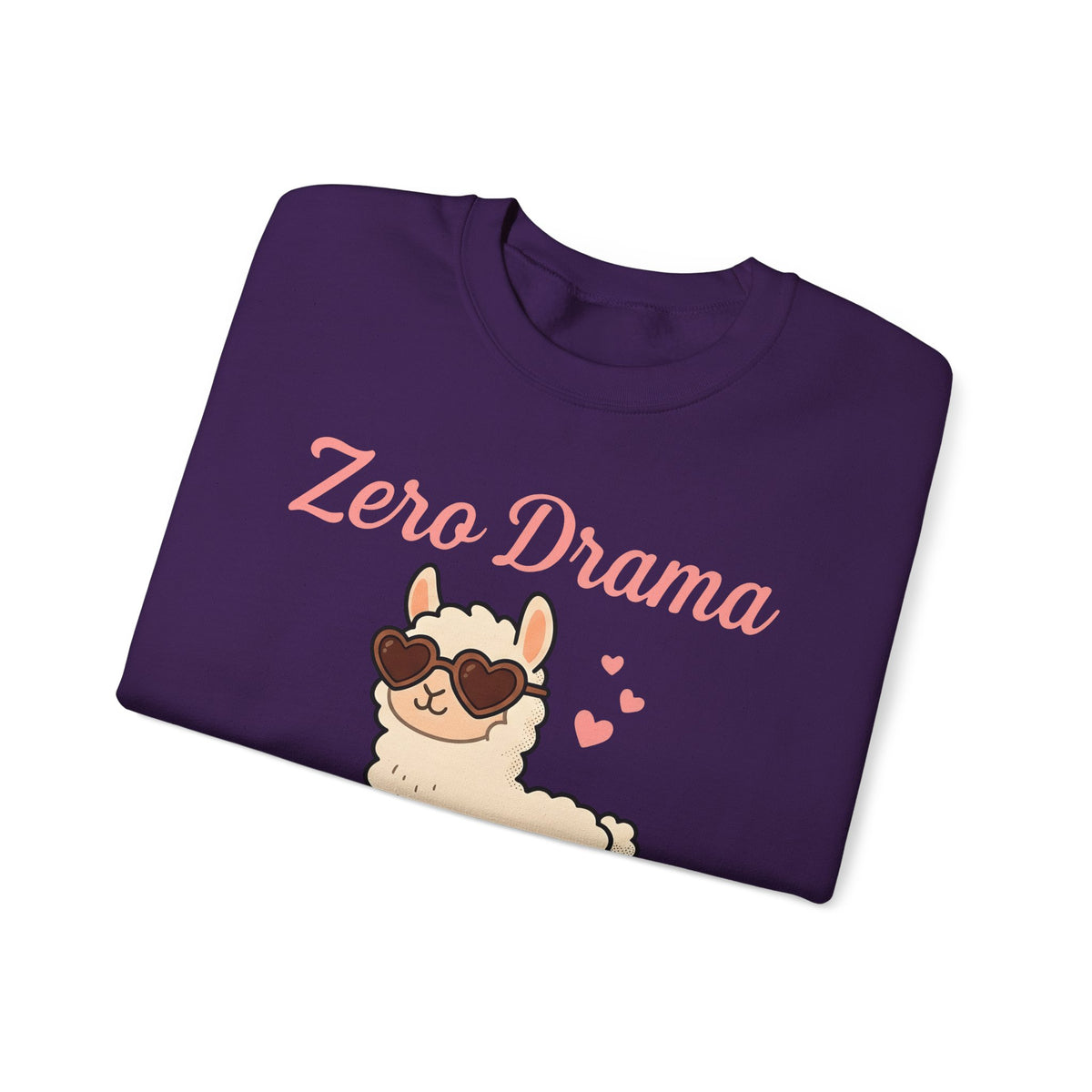 Alpaca Eyewear Sweatshirt Funny Fauna Gift Women Whimsical Sweatshirt Sunglasses Sweatshirt Humor Fan Spectacles Sweatshirt Wildlife Graphic Illustrated