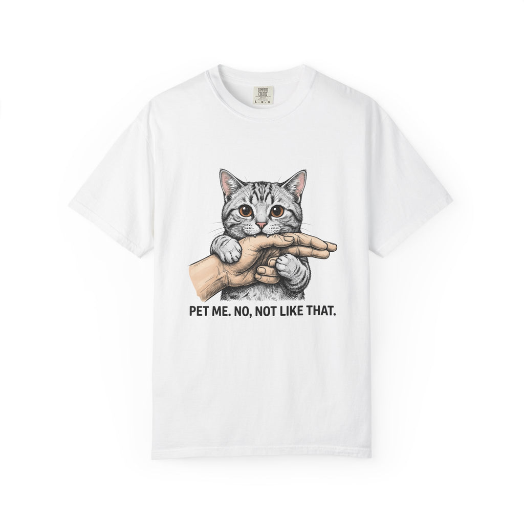 Tabby Cat Cat Humor Gift Hand Drawn Kitty T T-Shirt