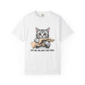 Tabby Cat Cat Humor Gift Hand Drawn Kitty T T-Shirt