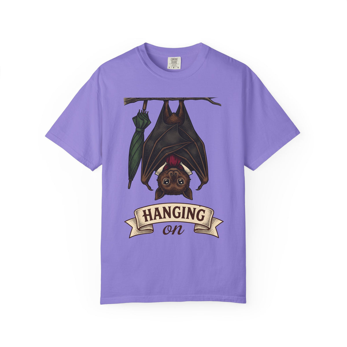 Bat Clipart T-Shirt Funny Creature Gift Women Doodle T-Shirt Bat T-Shirt Humor Fan Cartoon T-Shirt Beast Graphic Classic Parasol T-Shirt