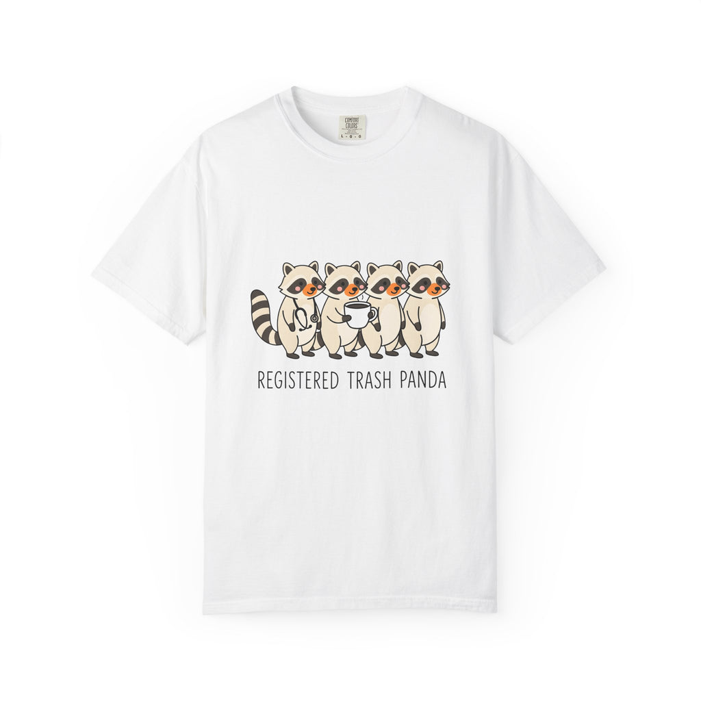 Raccoon Family T-Shirt Nurses Creatures Gift Women Lovable T-Shirt Trash Panda T-Shirt Nurse Enthusiast Cute T-Shirt Wildlife Graphic Animated