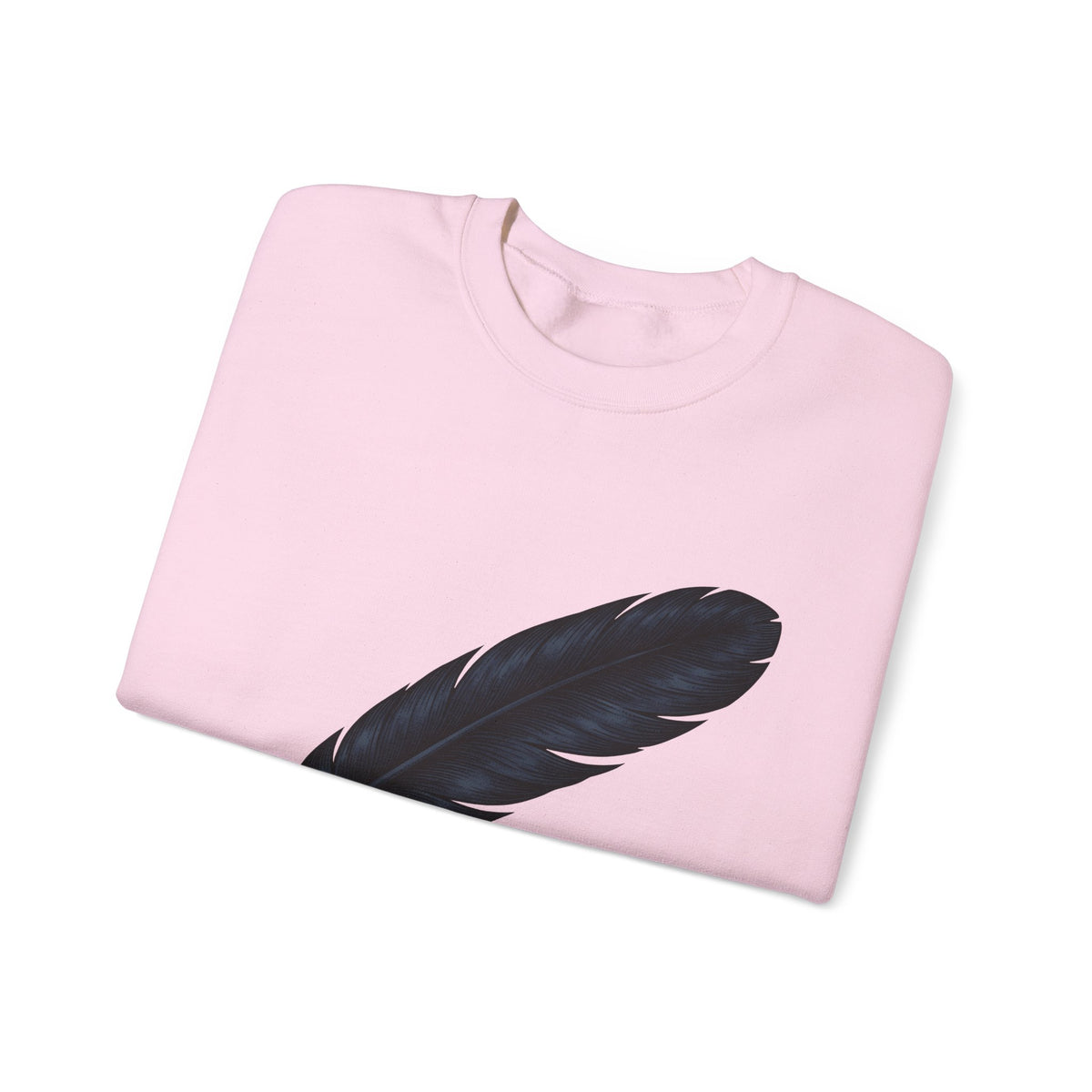 Feather Charm Sweatshirt Boho Chic Spiritual Gift Women Retro Sweatshirt Charm Sweatshirt Bohemian Enthusiast Vintage Sweatshirt Mystical Graphic Sketch Bow