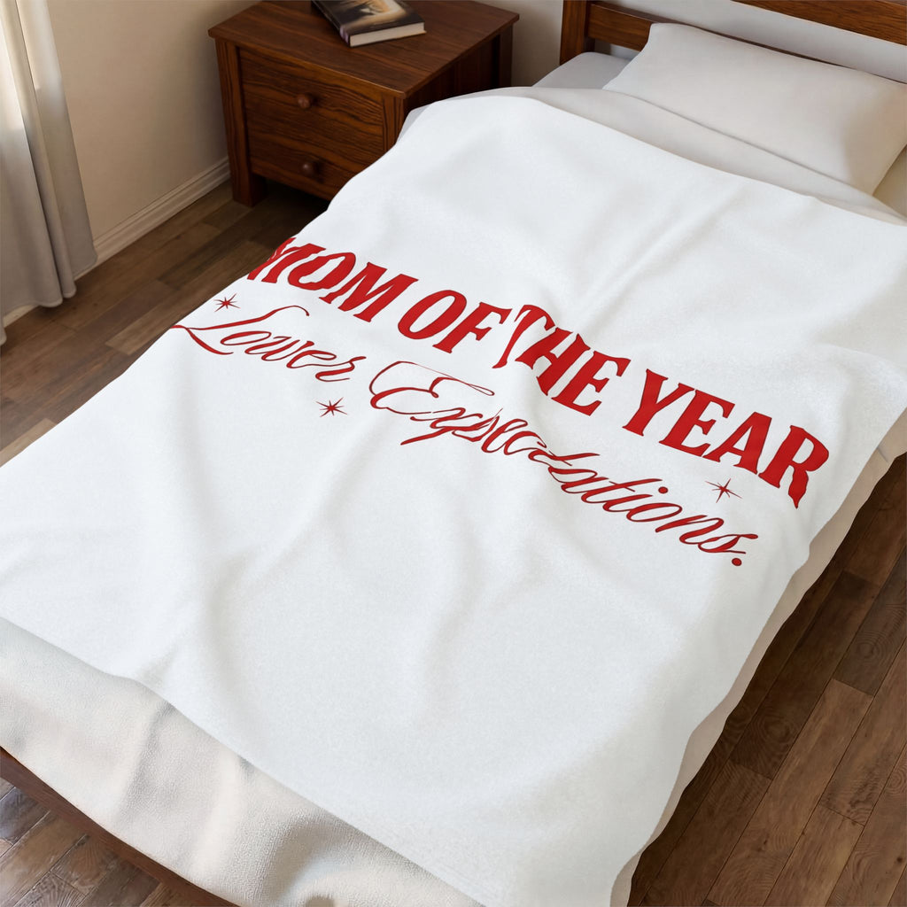 Funny Mom Quote Blanket Moms Comedy Gift Women Retro Blanket Mom Quote Blanket Mom Fan Retro Style Blanket Humor Graphic Vintage Sparkles Blanket