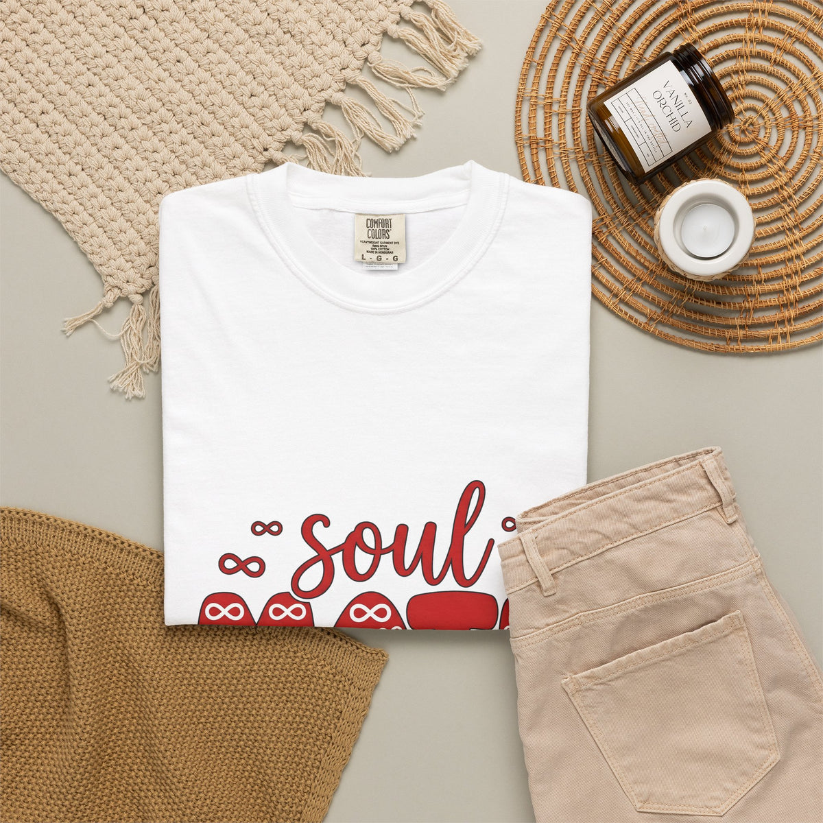 Soulmate Phrase T-Shirt St. Valentine's Day Pairs Gift Women Cute T-Shirt Soulmate T-Shirt Valentine Fan Adorable T-Shirt Couples Graphic Clean