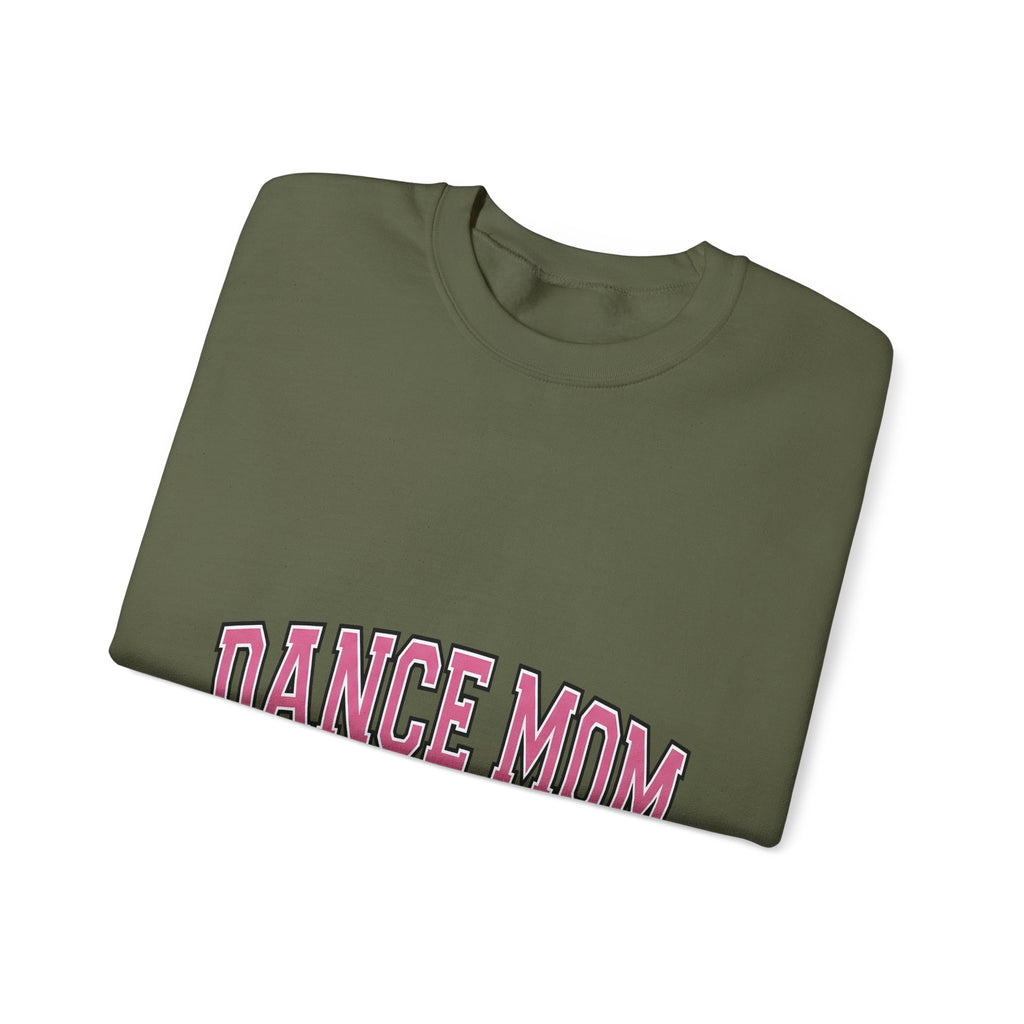 Varsity Font Sweatshirt Mom Ballet Gift Women Heavy Sweatshirt Lettering Sweatshirt Mother Fan Bold Sweatshirt Pointe Graphic Classic Rounded Shape Sweatshirt