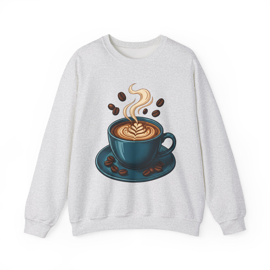 Espresso Cup Sweatshirt Coffee Cuisine Gift Women Line Art Sweatshirt Coffee Sweatshirt Sweatshirt Coffee Fan Coffee Art Sweatshirt Food Graphic Classic Coffee Seeds