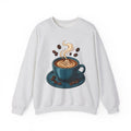 Espresso Cup Sweatshirt Coffee Cuisine Gift Women Line Art Sweatshirt Coffee Sweatshirt Sweatshirt Coffee Fan Coffee Art Sweatshirt Food Graphic Classic Coffee Seeds