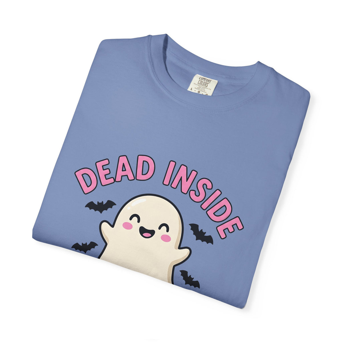 Spirit Illustration T-Shirt Funny Spooky Gift Women Cute T-Shirt Art T-Shirt Humor Fan Cartoon T-Shirt Horror Graphic Comic Flying Mammals T-Shirt