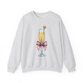 Flute Glass Holiday Occasion Gift Minimalist Glassware Christmas Fan Simple Celebration Sweatshirt