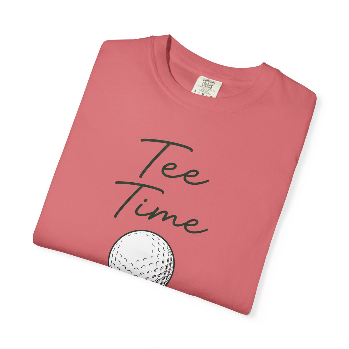 Golf Ball Golf Hiking Gift Flat Golf Golfing Fan Simple T-Shirt