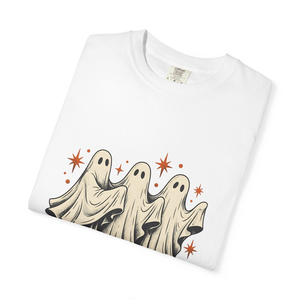 Apparition Skate T-Shirt Halloween Rollerblade Gift Women Hand Drawn T-Shirt Skateboard T-Shirt Spooky Fan Hand Drawn T-Shirt Inline Skate Graphic