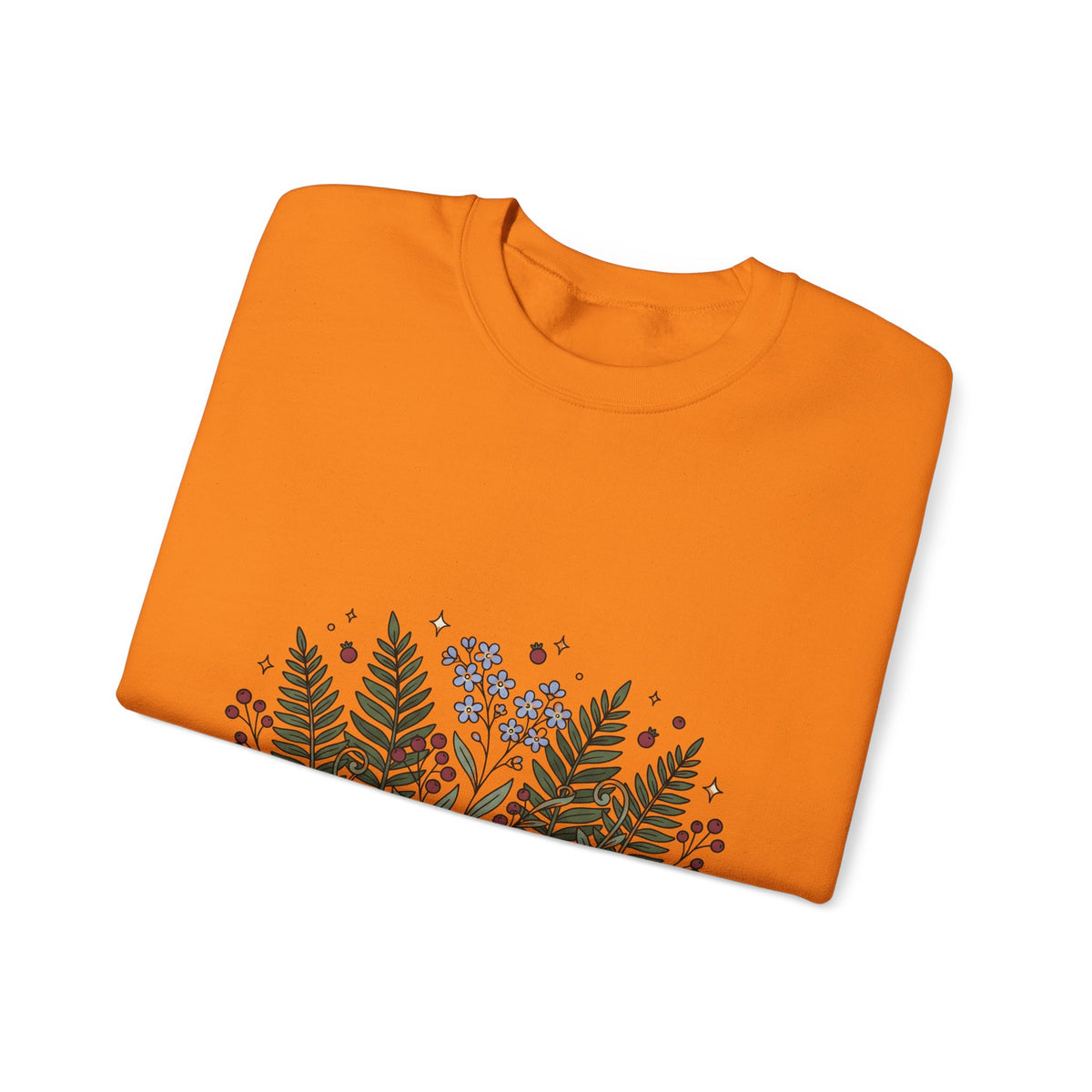 Botanical Floral Graphic Sweatshirt Aunt Family Gift Women Whimsical Sweatshirt Flower Sweatshirt Auntie Fan Boho Graphic Hand Drawn Stars Sweatshirt