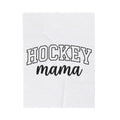 Varsity Lettering Blanket Moms Puck Sport Gift Women Thick Blanket Letterman Blanket Mom Fan Bold Blanket Hockey Graphic Classic Team Mom Blanket