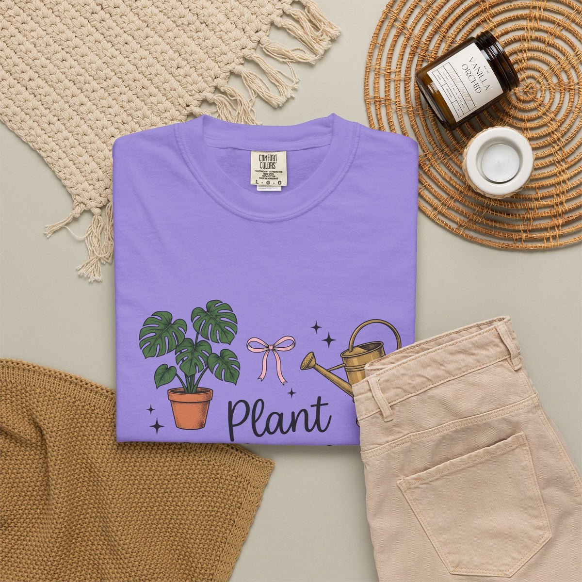 Houseplant Pot T-Shirt Plant Mom Garden Gift Women Sketch T-Shirt Planter T-Shirt Gardener Enthusiast Drawing Graphic Gardening Illustration Retro