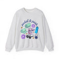 Bike Outfit Sweatshirt Sports Exercise Gift Women Toon Sweatshirt Cycling Sweatshirt Athlete Enthusiast Cartoon Sweatshirt Fitness Graphic Old School Gym Mat