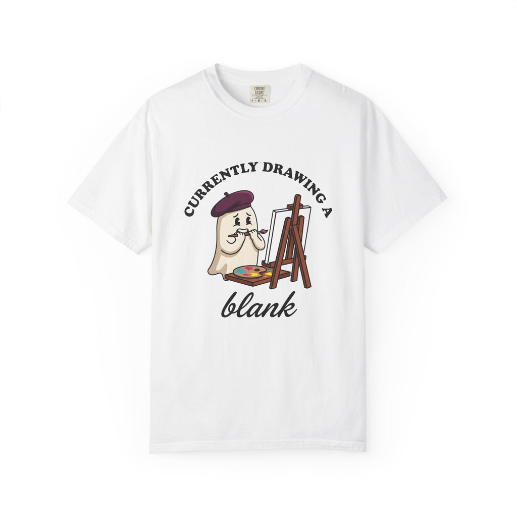 Apparition Illustrator Funny Gift Cartoon Ghost Artist Humor Fan Comic Visual T-Shirt