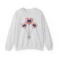 Love Balloon Sweatshirt Cute Books Gift Women Paint Sweatshirt Balloon Sweatshirt Adorable Fan Artistic Sweatshirt Literary Graphic Sketch Novel Sweatshirt