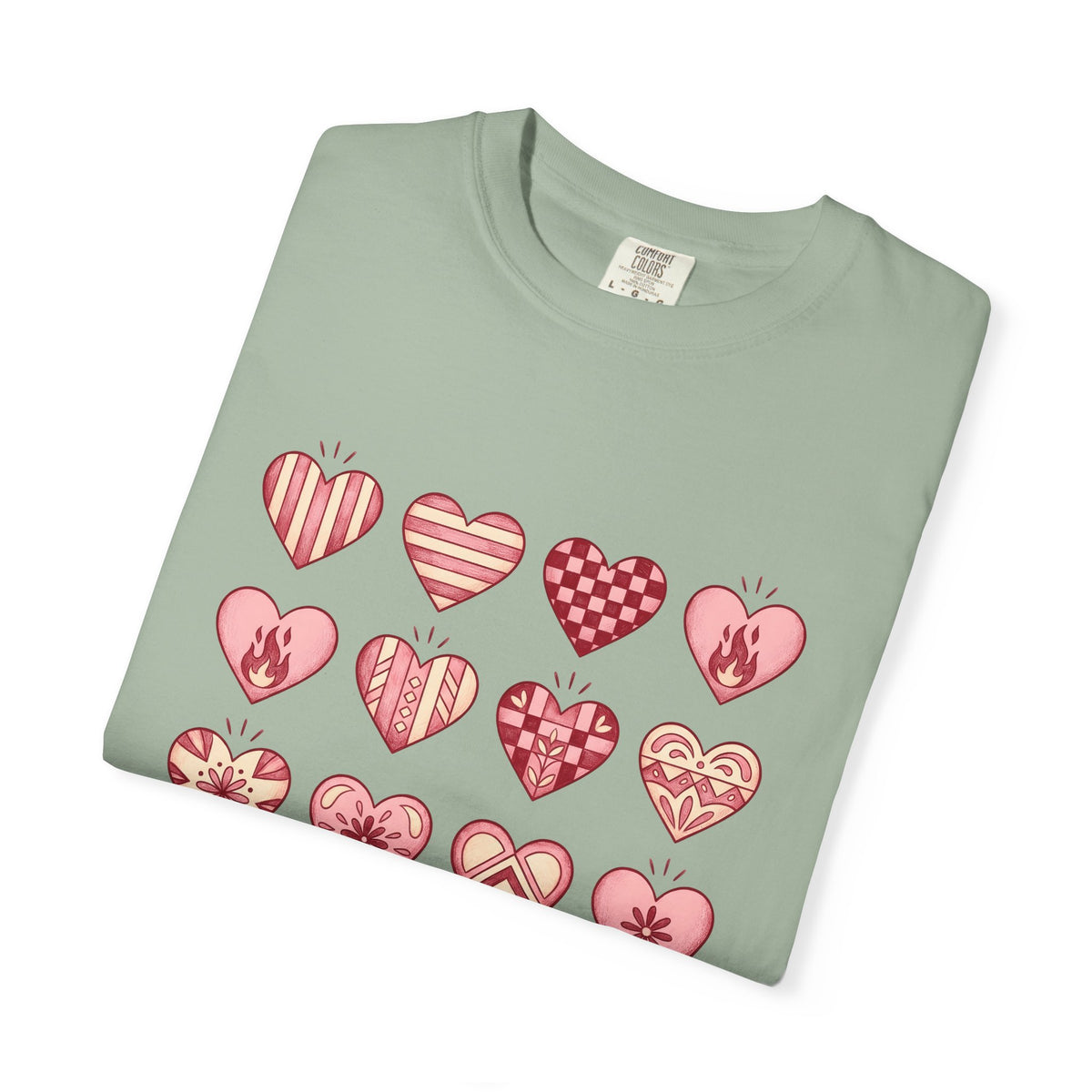 Love Heart T-Shirt Boho Chic Romance Gift Women Tribal T-Shirt Heart T-Shirt Bohemian Enthusiast Tribal T-Shirt Valentine Graphic Old School Bloom