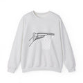 Basketball Goal Sweatshirt Sports Athletics Gift Women Modern Sweatshirt Hoop Sweatshirt Athlete Enthusiast Contemporary Sweatshirt Fitness Graphic Sketch