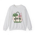 Clover Sweatshirt Sweatshirt St Patrick's Day Celebration Gift Women Paint Sweatshirt Tote Sweatshirt Shamrock Fan Painted Sweatshirt Party Graphic Sketch Pink