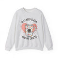 Blossom Sweatshirt Sweatshirt Coffee Handmade Gift Women Line Art Sweatshirt Coffee Sweatshirt Sweatshirt Coffee Fan Handmade Graphic Sweatshirt Cartoon Knitting Ball Sweatshirt