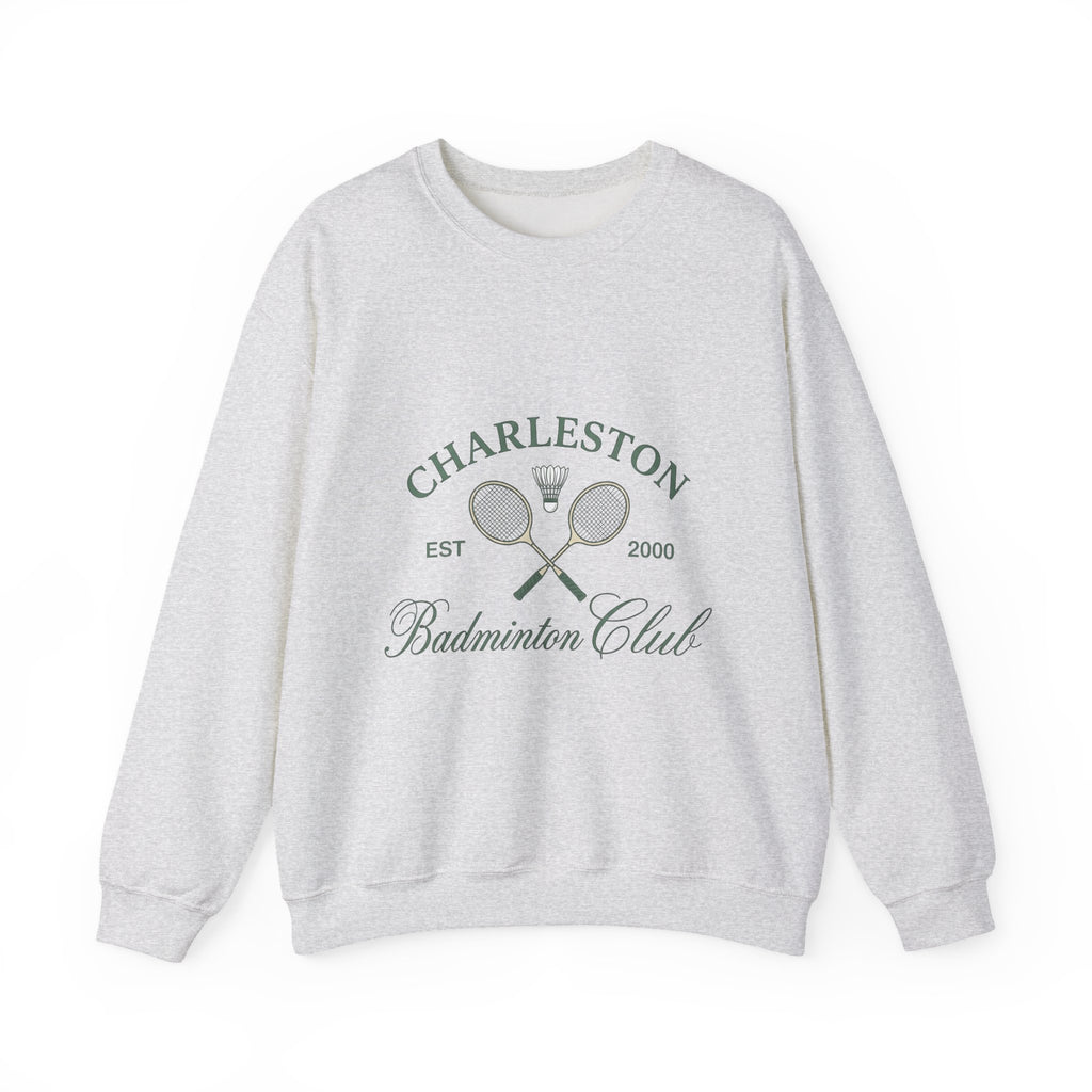 Badminton Racquets Badminton Group Gift Sketch Rackets Badminton Enthusiast Drawing Team Basic Birdie Sweatshirt