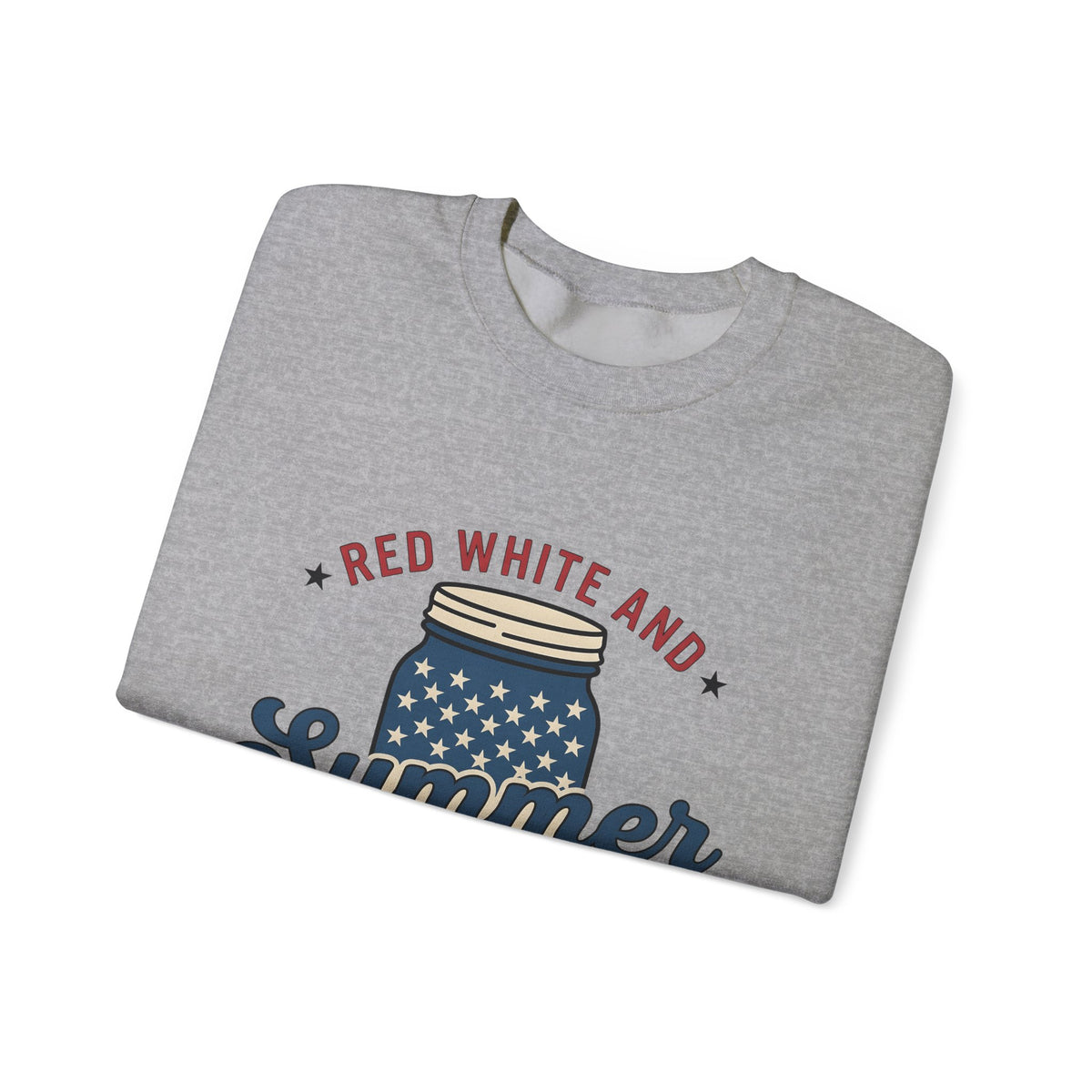 American Mason Jar Sweatshirt 4th Of July Summer Decor Gift Women Farmhouse Sweatshirt Mason Jar Sweatshirt Patriotic Fan Rustic Sweatshirt Summer Design