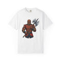 Wooden Soldier T-Shirt Christmas Festive Gift Women Sketch T-Shirt Tin Soldier T-Shirt Holiday Fan Drawing Graphic T-Shirt Hand Drawn War Axe