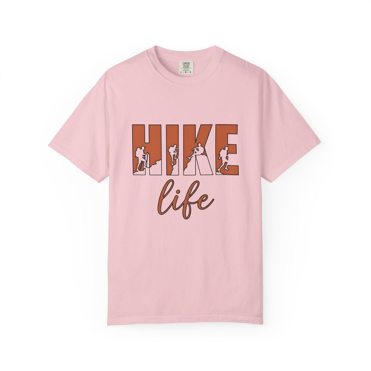 Backpacker Print T-Shirt Hiking Exploration Gift Women Striking T-Shirt Traveler T-Shirt Trekker Enthusiast Artistic T-Shirt Adventure Graphic