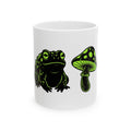 Toad Fungus Mug Halloween Spells Gift Women Dark Mug Chytrid Mug Horror Fan Gothic Mug Magic Graphic Retro Glow Mug