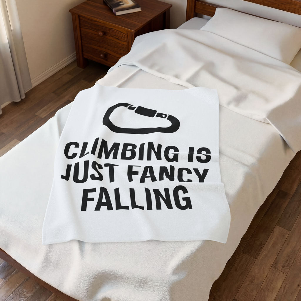 Carabiner Design Blanket Climbing Adventure Gift Women Bold Blanket Carabiner Blanket Climber Enthusiast Bold Graphic Blanket Expedition Graphic