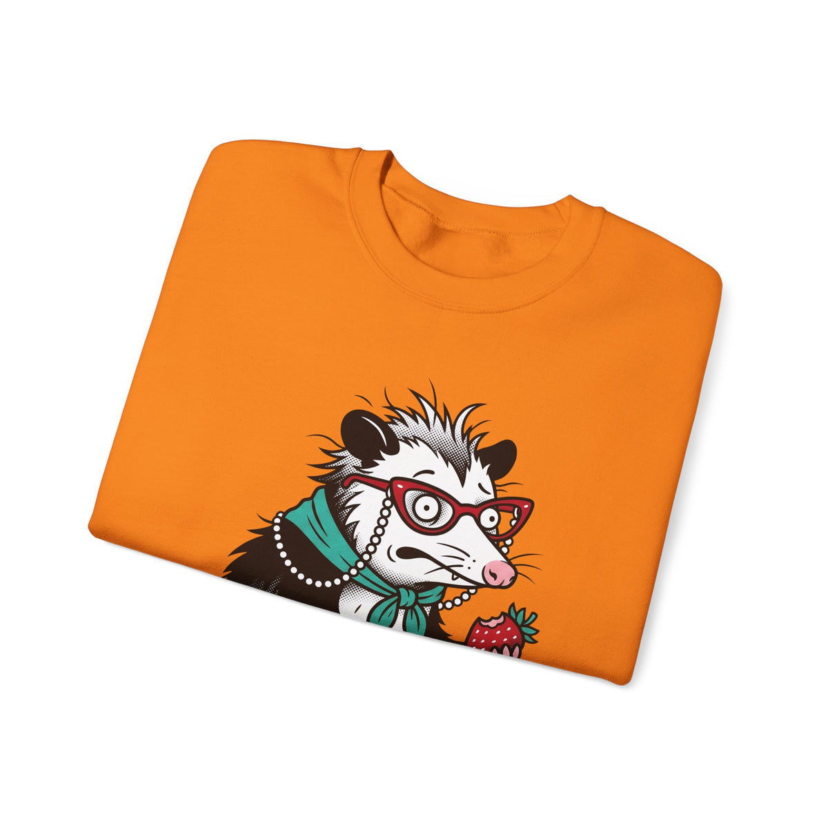 Opossum Possum Wildlife Gift Comic Possum Opossum Fan Opossum Wildlife Sweatshirt