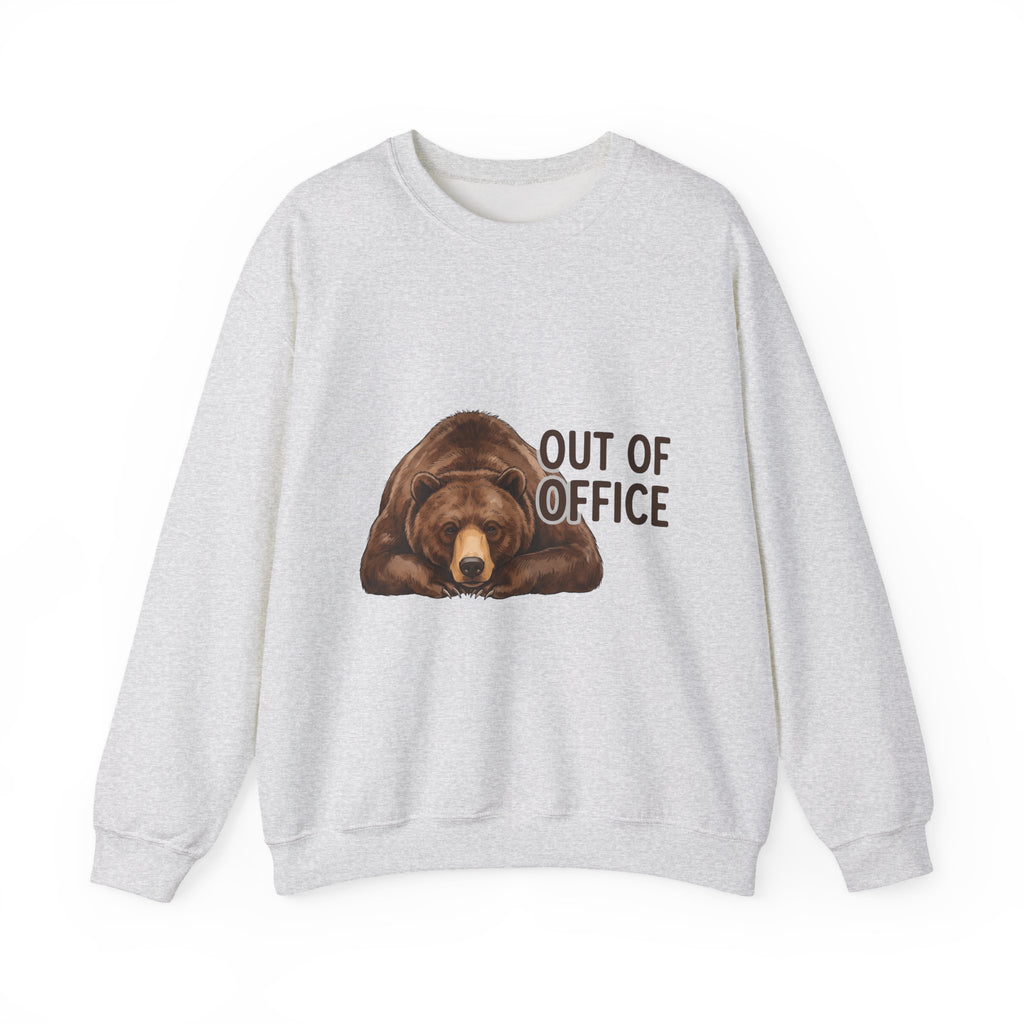 Brown Bear Sweatshirt Bear Pet Gift Women Sketch Sweatshirt Grizzly Sweatshirt Bear Fan Ursine Sweatshirt Animal Graphic Comic Sleep Sweatshirt