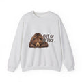 Brown Bear Sweatshirt Bear Pet Gift Women Sketch Sweatshirt Grizzly Sweatshirt Bear Fan Ursine Sweatshirt Animal Graphic Comic Sleep Sweatshirt