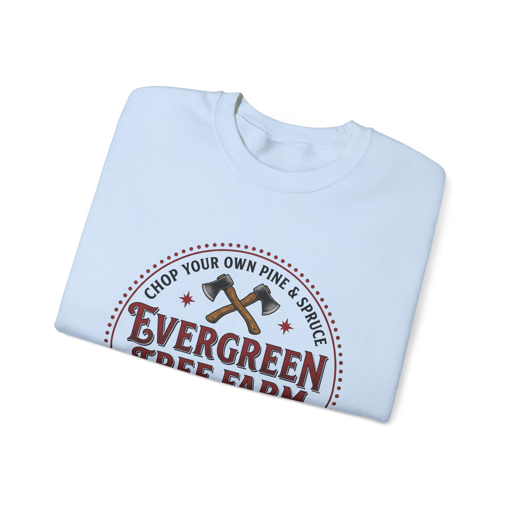 Pine Tree Farm Sweatshirt Christmas Outdoors Gift Women Vintage Sweatshirt Tree Farm Sweatshirt Xmas Enthusiast Distressed Sweatshirt Wilderness Graphic Retro