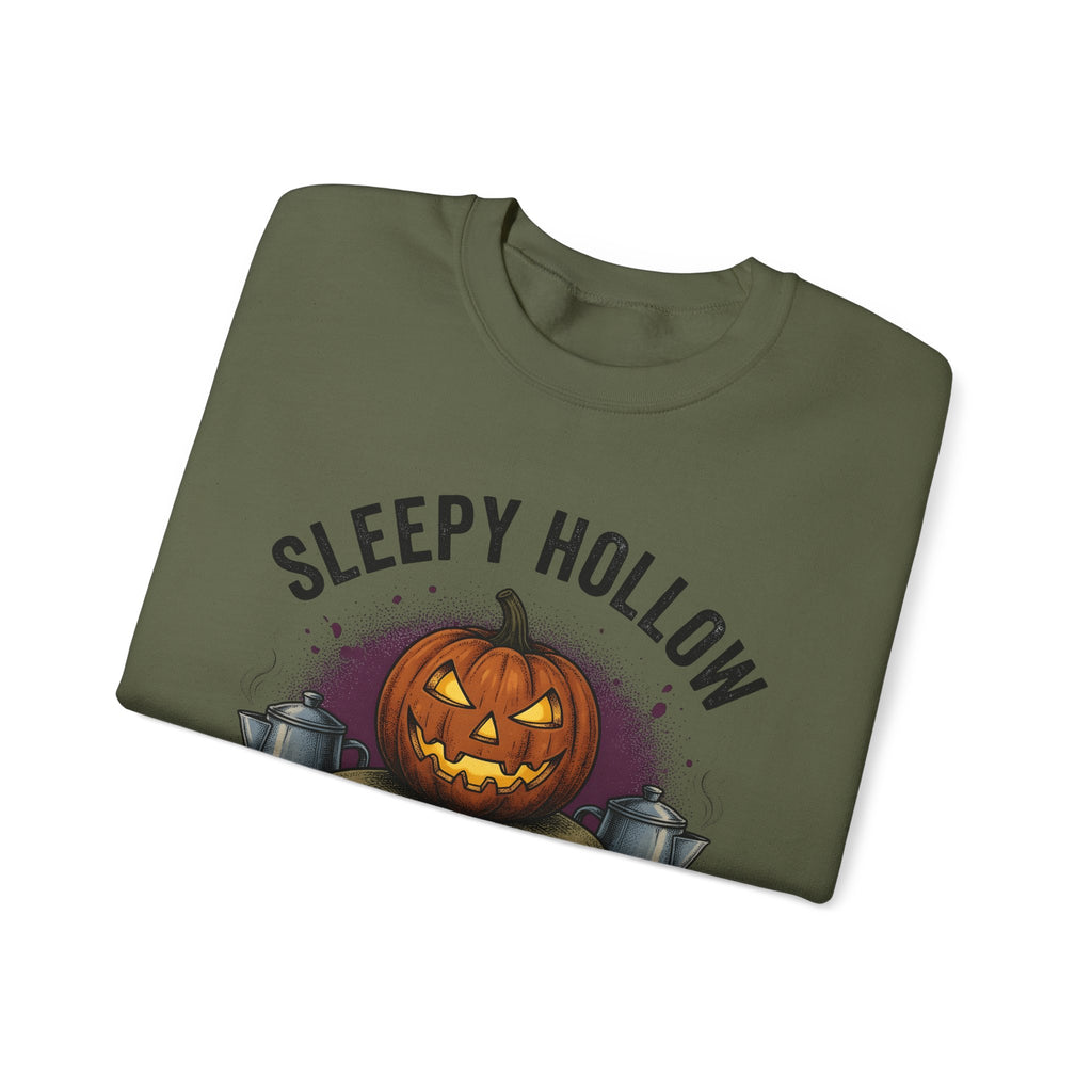 Pumpkin Mocha Sweatshirt Halloween Cappuccino Gift Women Line Art Sweatshirt Mocha Sweatshirt Horror Fan Minimalist Sweatshirt Coffee Graphic Rustic Coffee