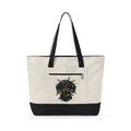 Dachshund Dog Tote Bag Dog Holiday Gift Women Realistic Tote Bag Wiener Dog Tote Bag Dog Fan Photorealistic Tote Bag Christmas Graphic Hand Drawn
