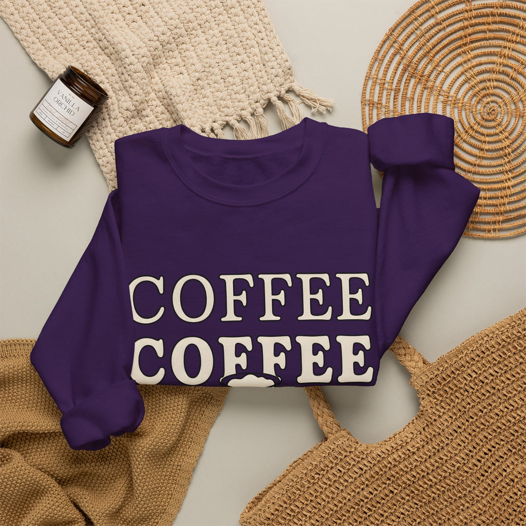 Espresso Cup Sweatshirt Coffee Kitchen Gift Women Modern Sweatshirt Coffee Sweatshirt Sweatshirt Coffee Fan Coffee Cup Sweatshirt Kitchen Design Classic Layered Cups