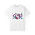 Volleyball Floral T-Shirt Volleyball Mom Sports Gift Women Tie Dye T-Shirt Volleyball T-Shirt Volleyball Enthusiast Batik T-Shirt Athletic Graphic