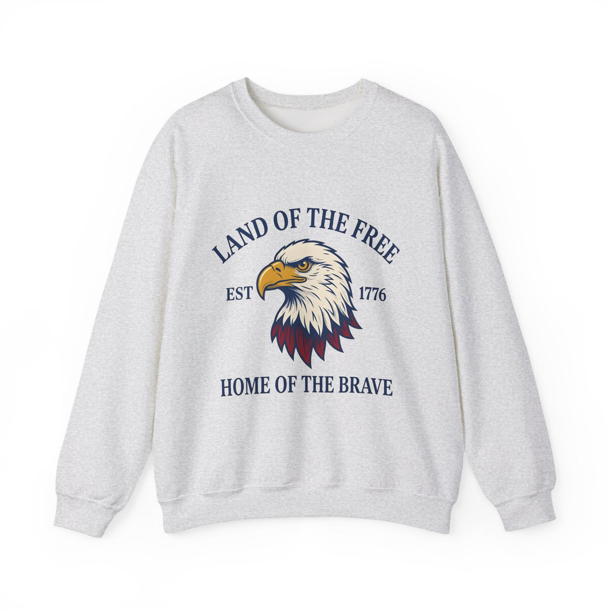 Bald Eagle Sweatshirt America Patriotism Gift Women Line Art Sweatshirt Eagle Sweatshirt American Enthusiast Illustration Graphic Cartoon Patriotic Graphic