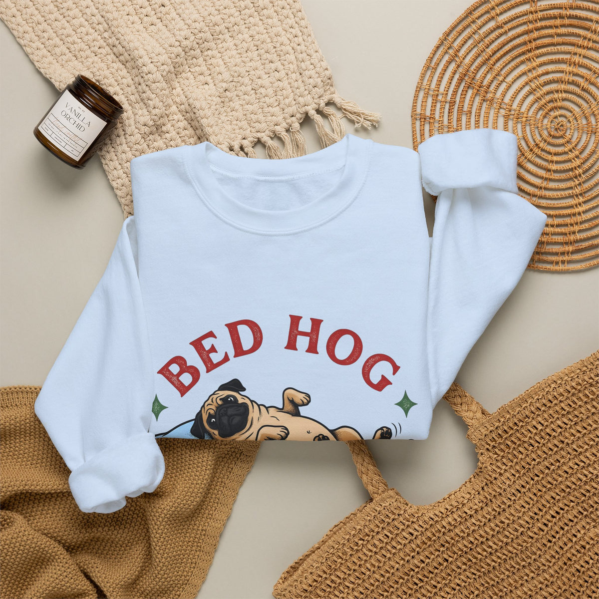 Pug Pet Sweatshirt Dog Funny Gift Women Classic Sweatshirt Puggle Sweatshirt Dog Fan Retro Sweatshirt Humor Graphic Line Art Plush Toy Sweatshirt