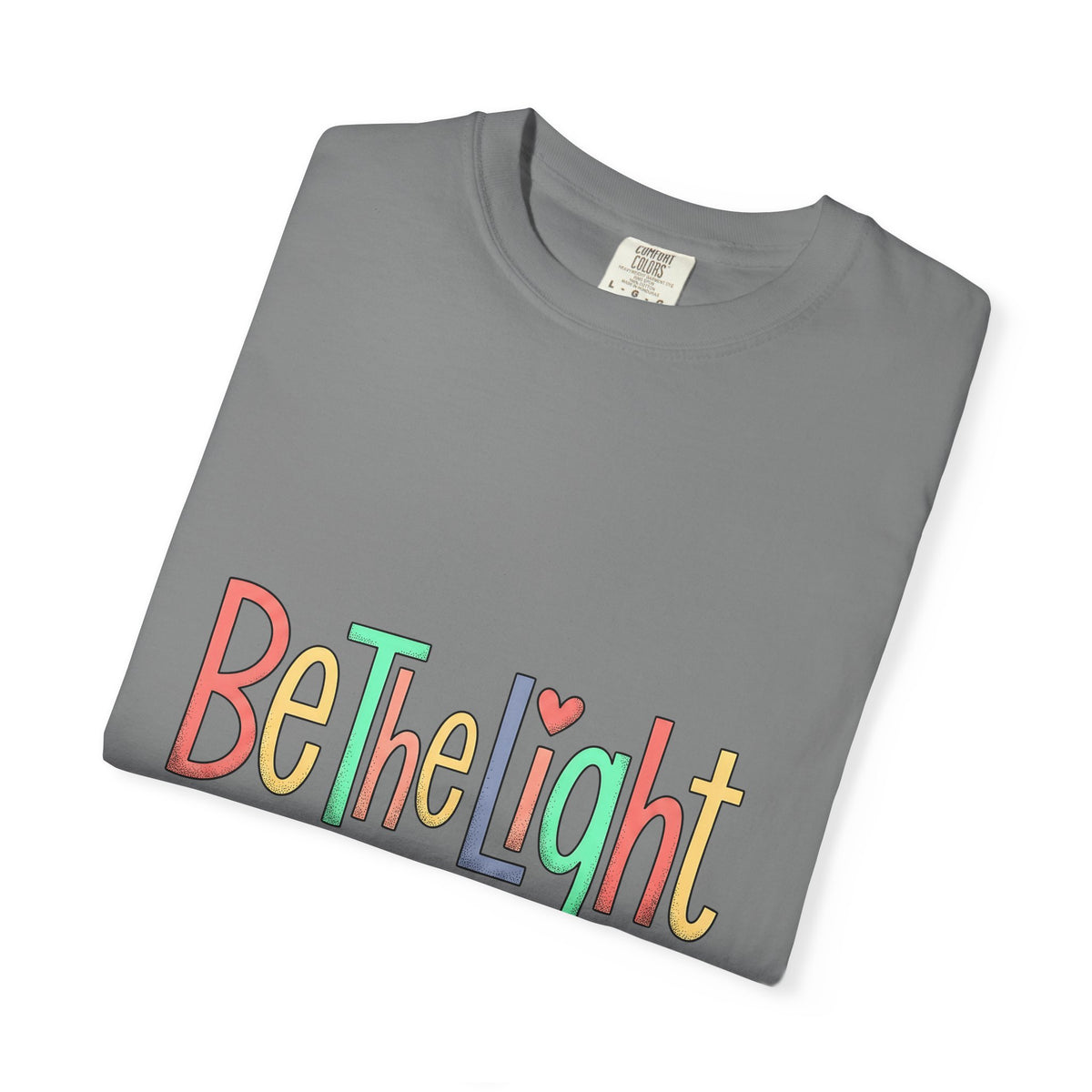 Colorful Font T-Shirt Nurses Uplift Gift Women Cartoon T-Shirt Typography T-Shirt Educator Enthusiast Comic T-Shirt Inspirational Graphic Nostalgic