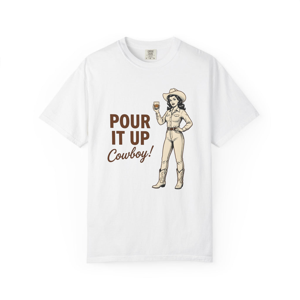 Cowgirl Cowgirl Western Gift Vintage Cowgirl Fan Distressed Western T-Shirt