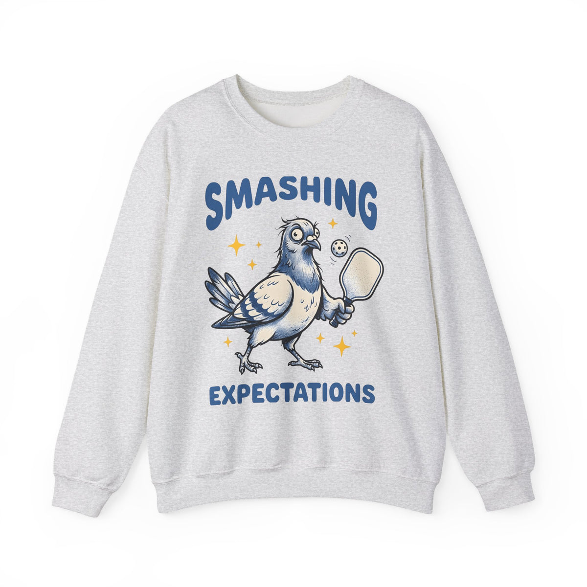 Flying Bird Pickleball Sweatshirt Pickleball Critters Gift Women Drawing Sweatshirt Pickleball Sweatshirt Pickleball Fan Illustrations Sweatshirt Creature