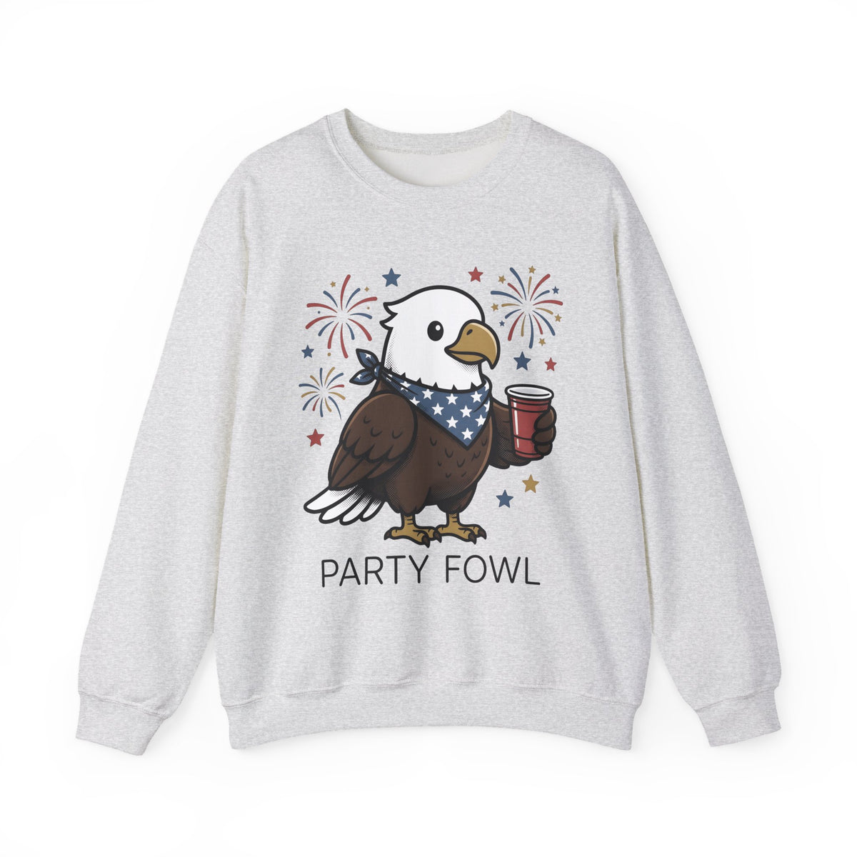 Bald Eagle Sweatshirt 4th Of July Usa Gift Women Comic Sweatshirt Eagle Sweatshirt Independence Day Fan Cartoon Sweatshirt American Graphic Vintage Fireworks