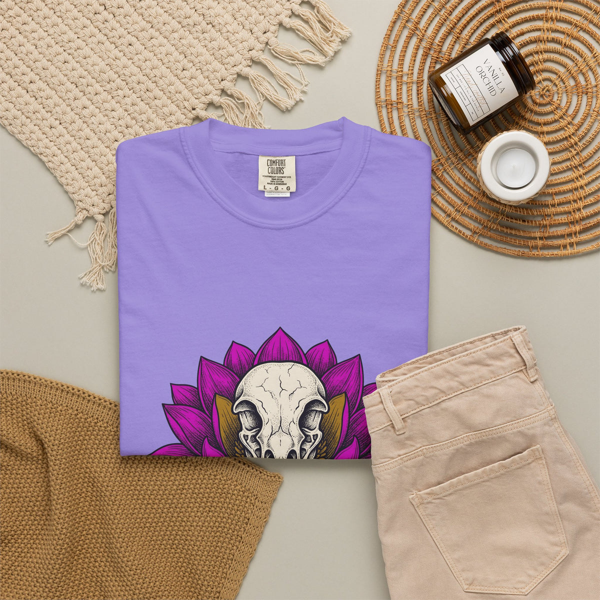 Bird Head Flower T-Shirt Boho Chic Emo Gift Women Line Art T-Shirt Floral Head T-Shirt Hippie Fan Minimalist T-Shirt Goth Graphic Classic Lotus