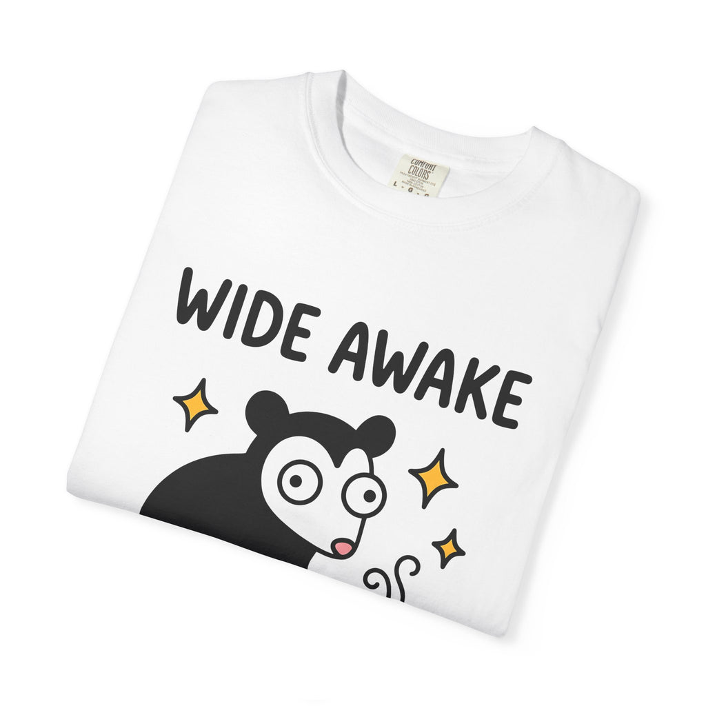 Opossum Espresso T-Shirt Coffee Pet Gift Women Illustration T-Shirt Espresso T-Shirt Coffee Fan Animal Graphic Cat Design Line Art Twinkles T-Shirt